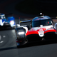 The No. 8 Toyota Gazoo Racing LMP1 car.